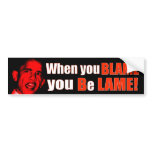 Blame Bush Bumper Sticker