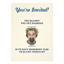 Blame Things On Invitations