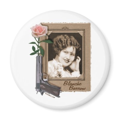 Blanche Barrow Refrigerator Magnet by debzmoss