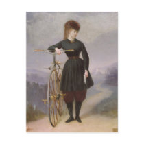 Blanche d'Antigny  and her Velocipede Postcards