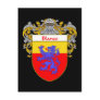 Blanco Coat of Arms (Mantled) Postcard