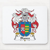Blanco Family Crest Mouse Mat
