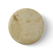 Blank Antique Stained 1870's Paper Round Button
