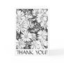 Blank Art Card Wildflower Customised Greeting Card