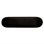 Blank Black 7 1/8" Old School Skateboard