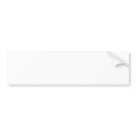 BLANK - bumpersticker Bumper Stickers