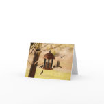 Blank Card, Bird Feeder
