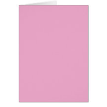 Blank Card with Pastel Pink Background