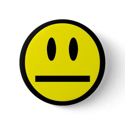 Blank Face Smiley by icunow