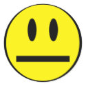 Blank Face Smiley stickers