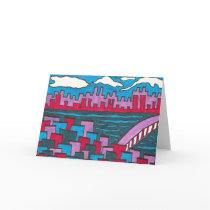 Blank Greeting Card A4