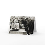 Blank Horse Greeting Card