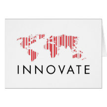 Blank INNOVATE Greeting Cards