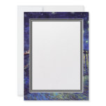 blank invitation, van Gogh starry night