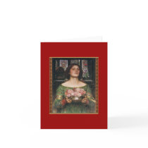 Blank Mediaeval Note Card