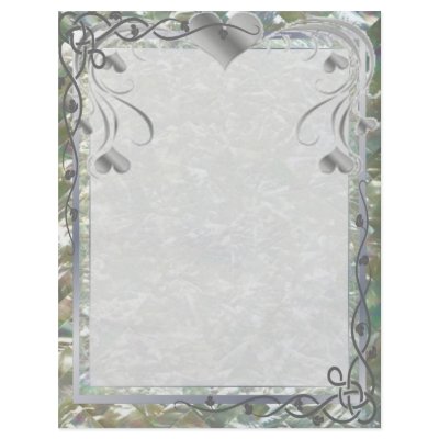 Blank Pearl Essence Paper Colour Silverleaf by Earlscreativespirit