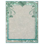 Blank Pearl Essence Paper Colour Teal