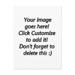 Blank product ready to customize, your own design postcards
