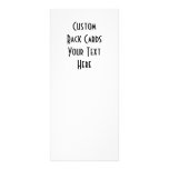Blank Rack Cards - Design Your Own Custom rack cards