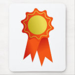 Blank Rosette Mouse Mat