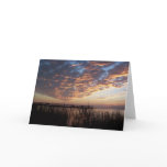 Blank Sunset Greeting Card