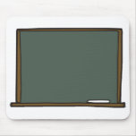 Blank Teacher's Chalk Board Mouse Pad mousepads
