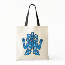 Blanket design of the Haida Indians Tote Bag