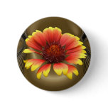 Blanket Flower ~ button
