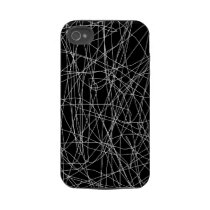Blaque Scribblz Iphone 4 case