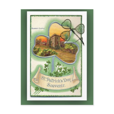 Blarney Castle St. Patrick's Day Cards Postcards by CustomizeACard