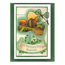 Blarney Castle St. Patrick's Day Cards Postcards