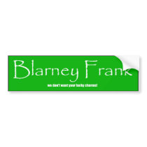 Blarney Frank Bumper Stickers