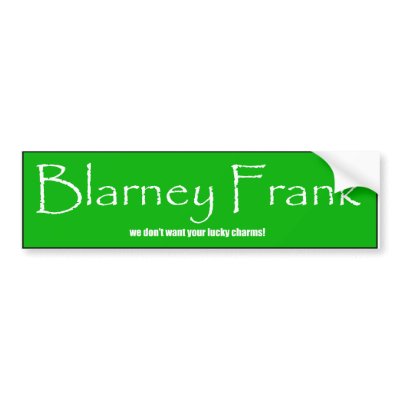 Blarney Frank Bumper Stickers by rockymtns99