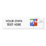 Blason Réunion Coat of Arms Bumper Stickers
