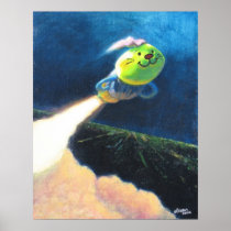 Blast Off Caterpillar Friend! Print