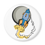 Blast Off! Fridge Magnets