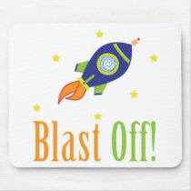 Blast Off Mousepads