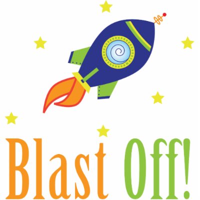 Blast Off Photo Cutout by PeppermintPig