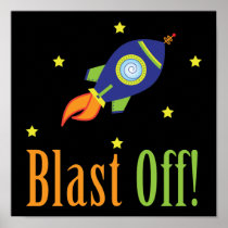 Blast Off Posters