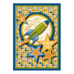 Blast Off! TY Gift Tag business cards