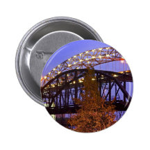 Blatnik Bridge and Fishing Pier Pinback Button