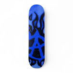 Blazin' Anarchy-New Logo-Blue Crush Board skateboards