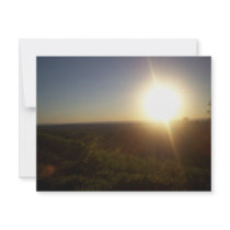 Blazing Sun Custom Invitation