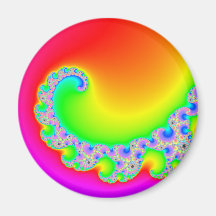 Blazing Sun Refrigerator Magnet
