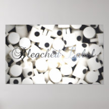 Bleached Label Popcorn Poster