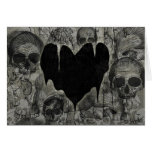 Bleak Heart Gothic Valentine Card