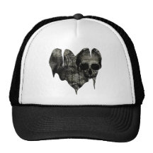 Bleak Heart Gothic Valentine Hats