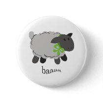 Bleating Sheep Pinback Button