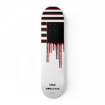 BleedAmericanaFlag [tragictruthology] {{00159465}} Skate Deck