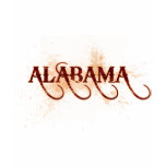 Bleeding Grunge Alabama T-Shirt Women's Dark